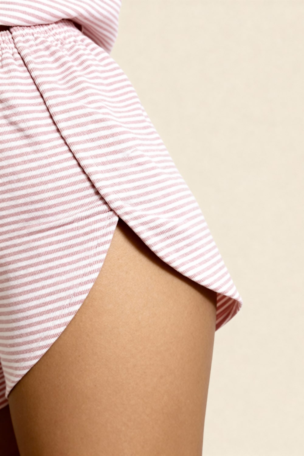 Ensemble short à fentes et crop top Carmen