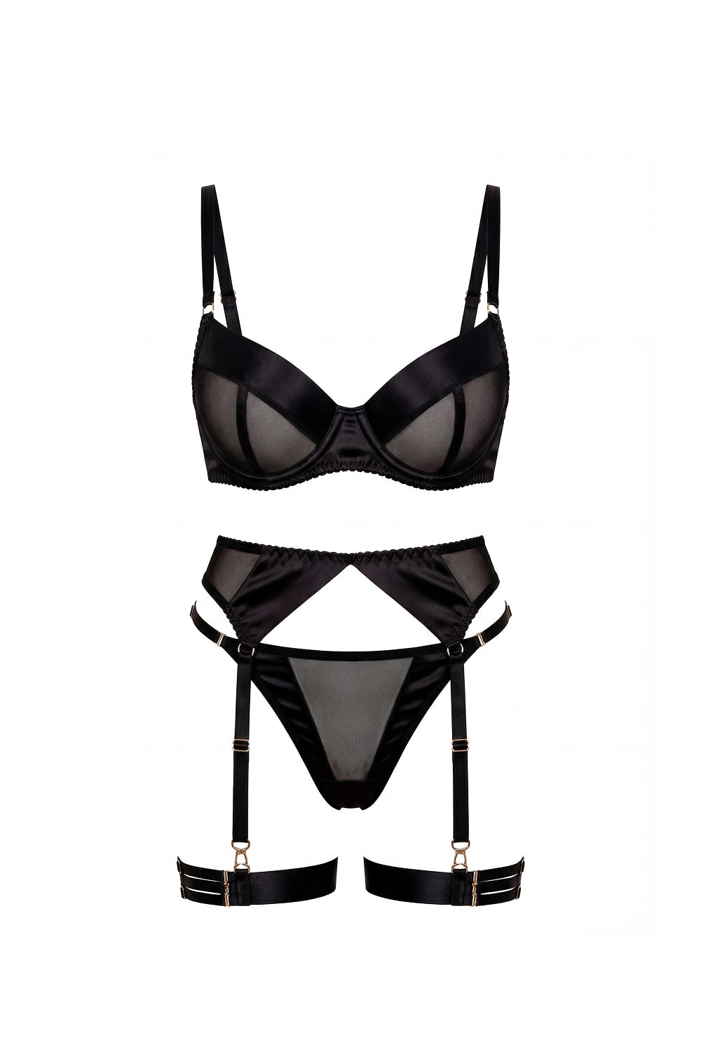 Ensemble Powder noir