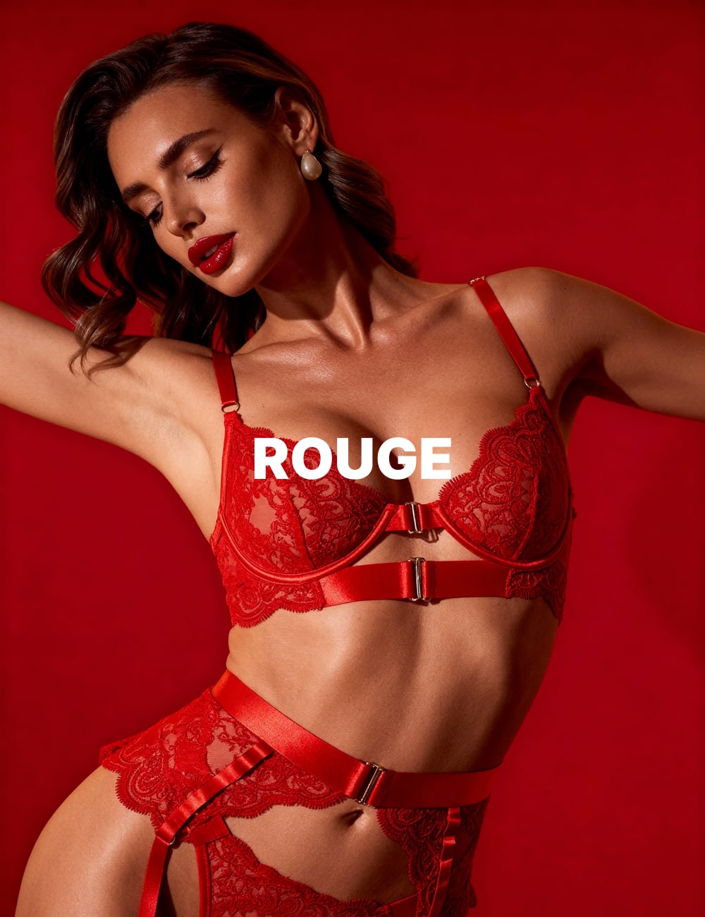 Lingerie sexy rouge